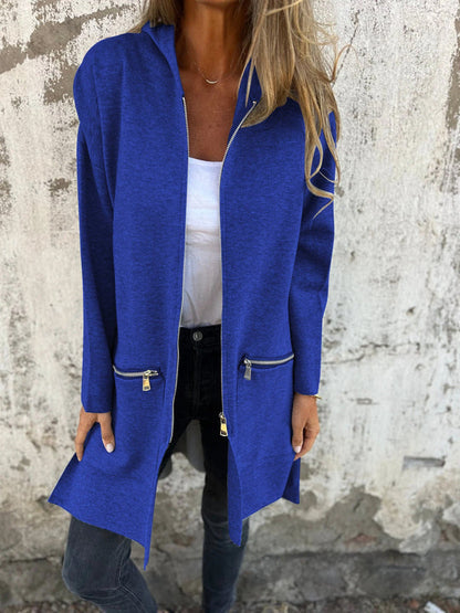 Women’s Cardigan | Hooded Long Sleeve