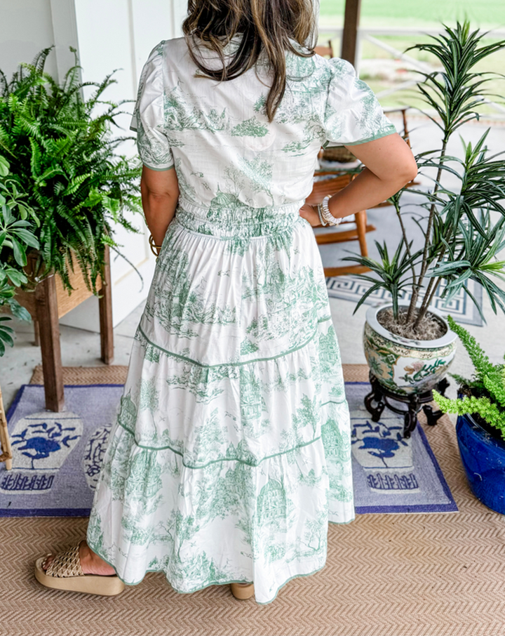 Women’s Dress | Classic Toile Maxi