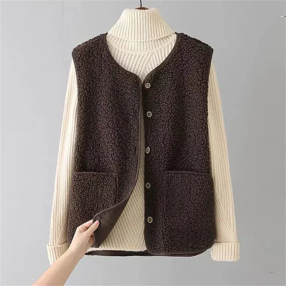 Women’s Outfit Set | Matching Vest and Long-sleeve Tops