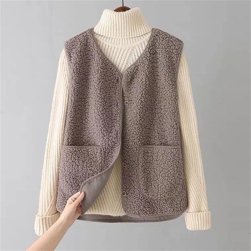 Women’s Outfit Set | Matching Vest and Long-sleeve Tops