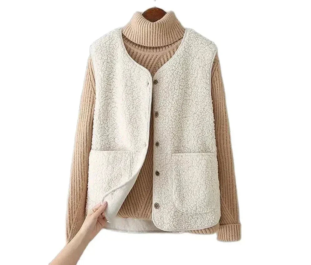 Women’s Outfit Set | Matching Vest and Long-sleeve Tops