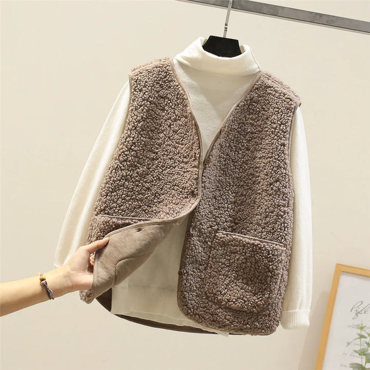 Women’s Outfit Set | Matching Vest and Long-sleeve Tops