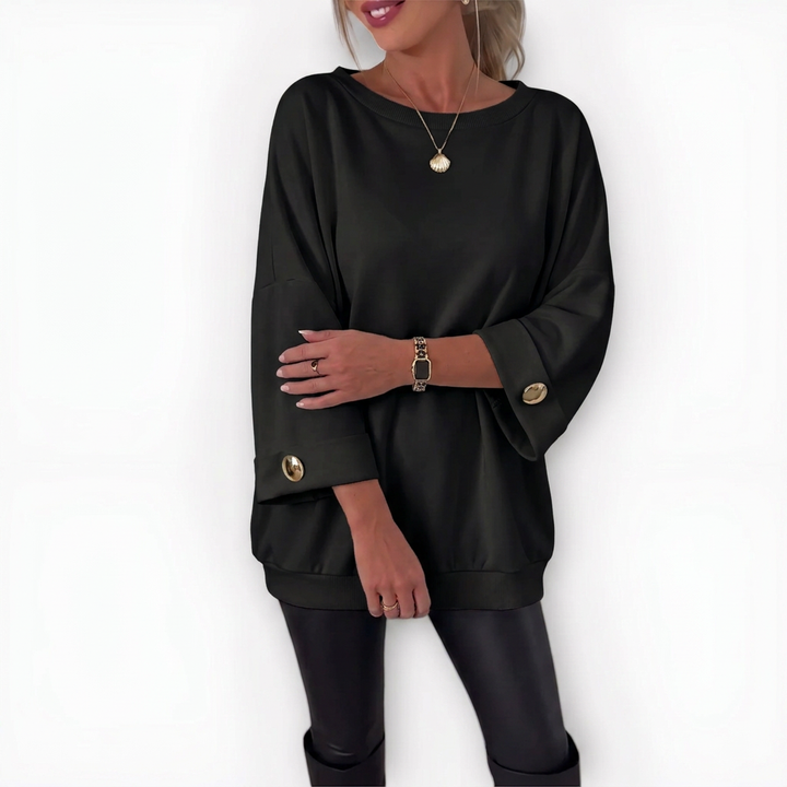 Women’s Sweater | Oversized Three-Quarter Sleeve