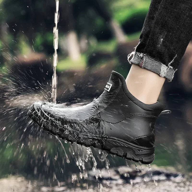 Boots For Women | Ankle Pull-On Lug Sole Closed Toe
