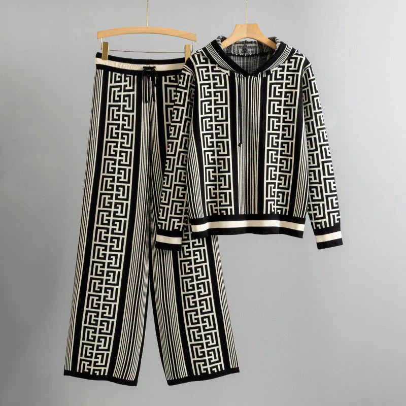 Women’s Two Piece Set | Hooded Long Sleeve