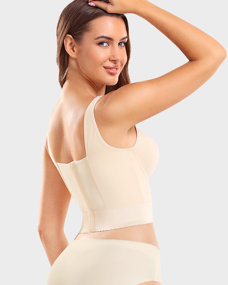 Push Up Bra for Women | Longline Padded Support Bra