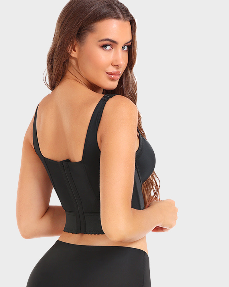 Push Up Bra for Women | Longline Padded Support Bra