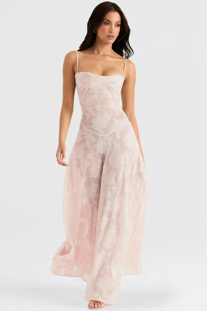 Women’s Summer Dress | Open Back Maxi